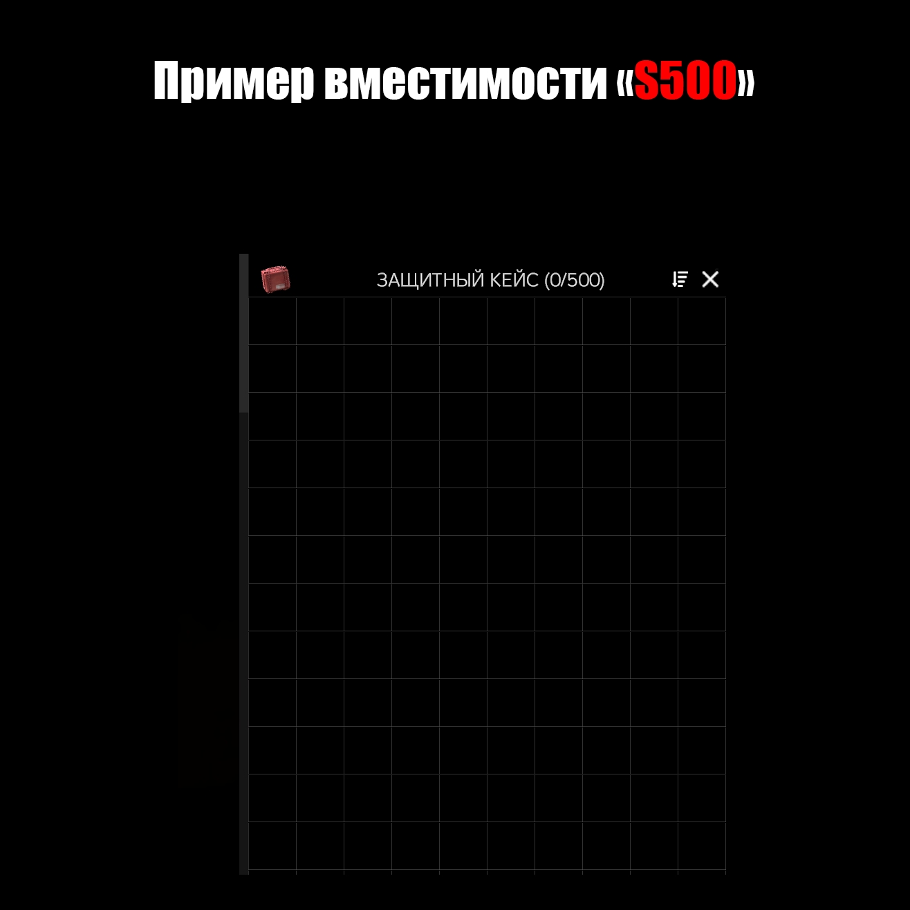 Защитный кейс «S500» 