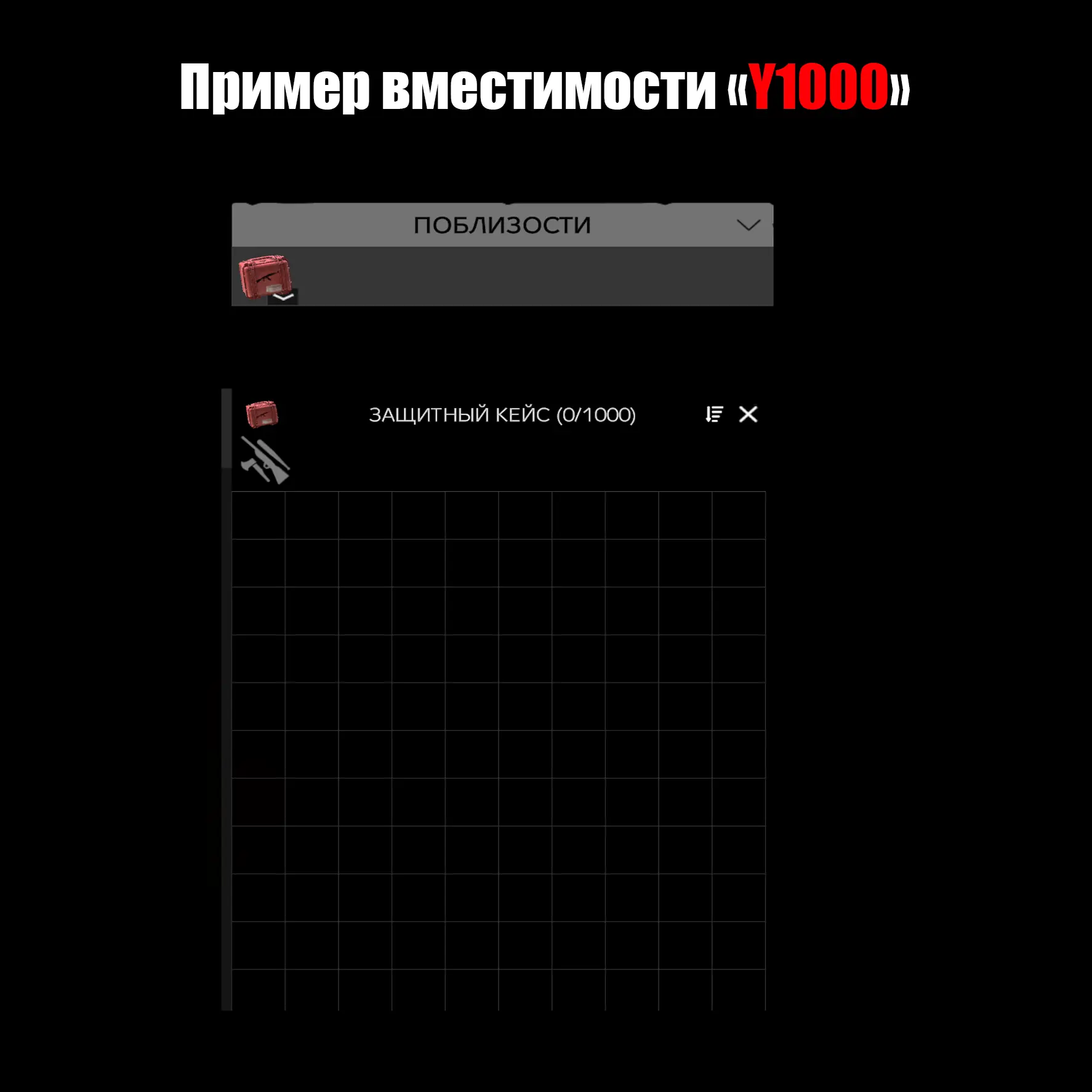 Защитный кейс «Y1000»